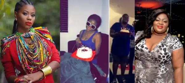 Davido’s Baby Mama Gets Surprise Birthday Gifts from Eniola Badmus (Photos)